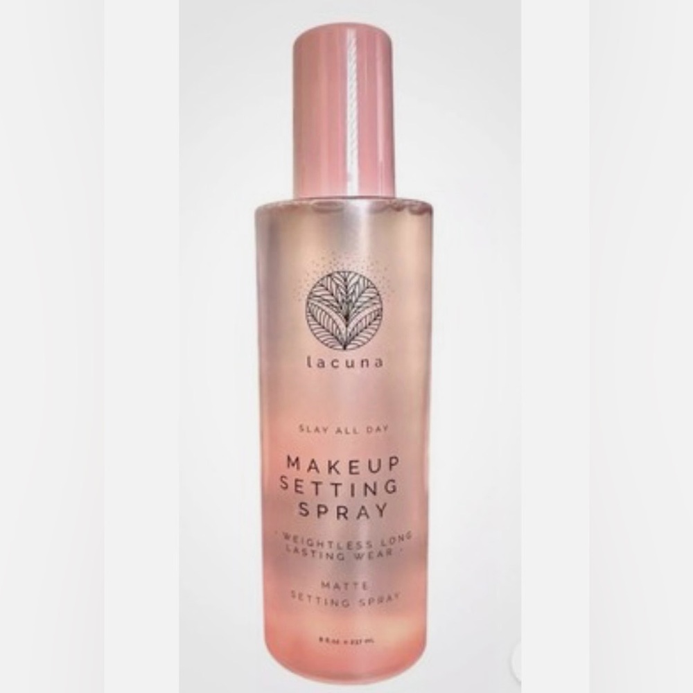 Lacuna Makeup Setting Spray Matte Finish Weightless Long Lasting NWT